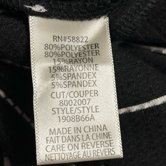 Max Studio Small Maxi Dress Black/White - Picture 5 of 7